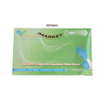دستکش نیتریل آبی - Image 2